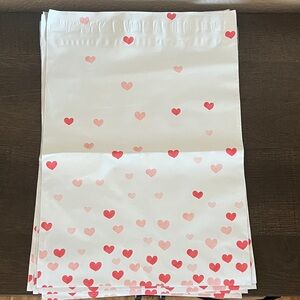 Poly Mailers 10x13 Hearts set of 10